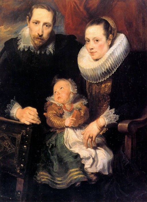Dyck van Antoon Family portrait Sun. ,  