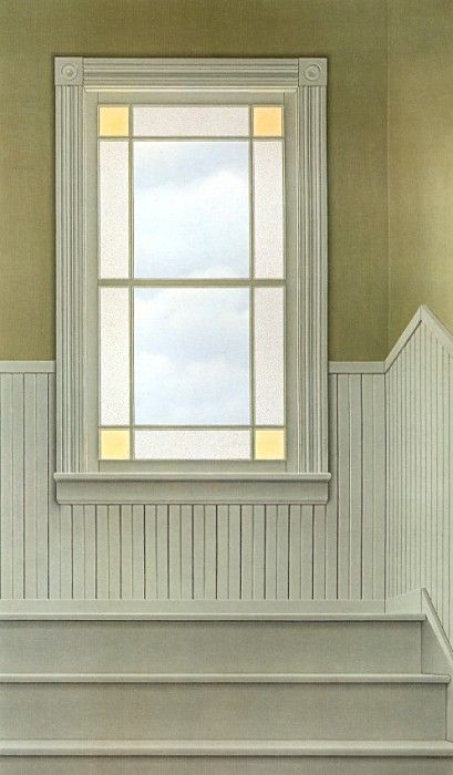 Pratt, Christopher - Window on the Stairs (end. , 