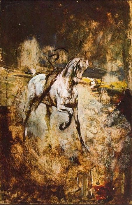 Cavallo Bianco. Boldini, 