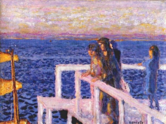 bonnard the pier cannes 1928 34.  