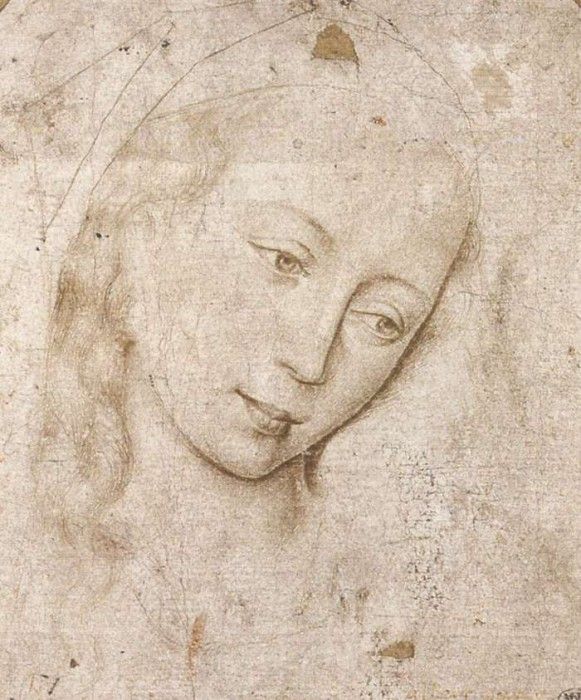 Weyden Head of the Madonna. ,   