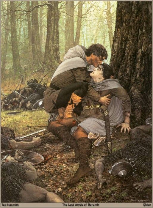 QMAN TN TW 1045 The Last Words of Boromir. Nasmith, 