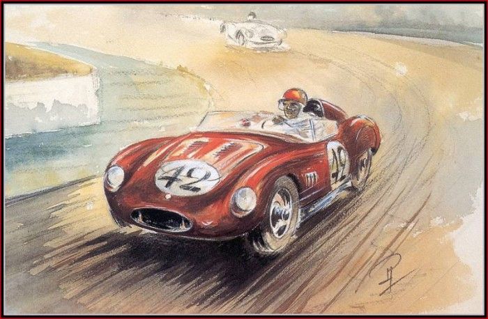 c 1958 the osca 750 tn driven by tomaso and davis.  