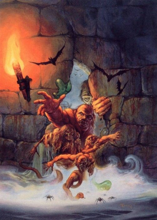 jeff easley monsterincrackedwall. ����, �����