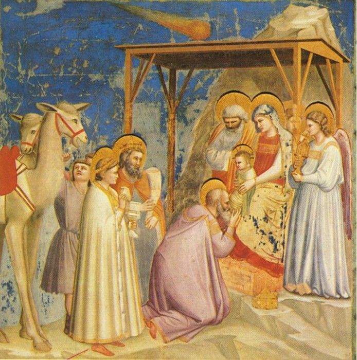 Giotto   Scrovegni   [18]   Adoration of the Magi.   