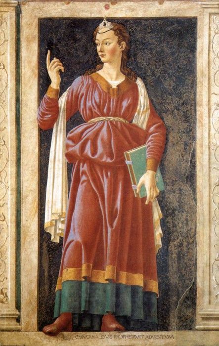 Famous Persons The Cumean Sibyl WGA. ,  