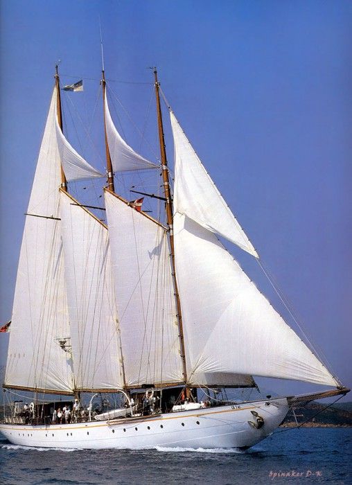 dk tall ships croce del sud schooner lyr 1931. 