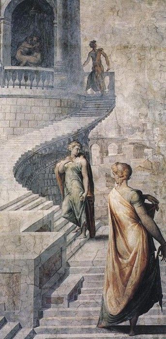 SALVIATI Cecchino del Bathsheba Goes To King David. , 