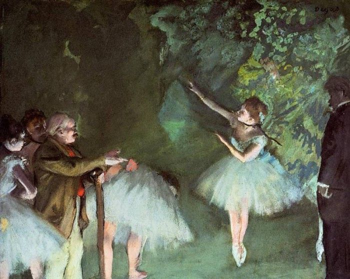 Degas Edgar Ballet Rehearsal. , --