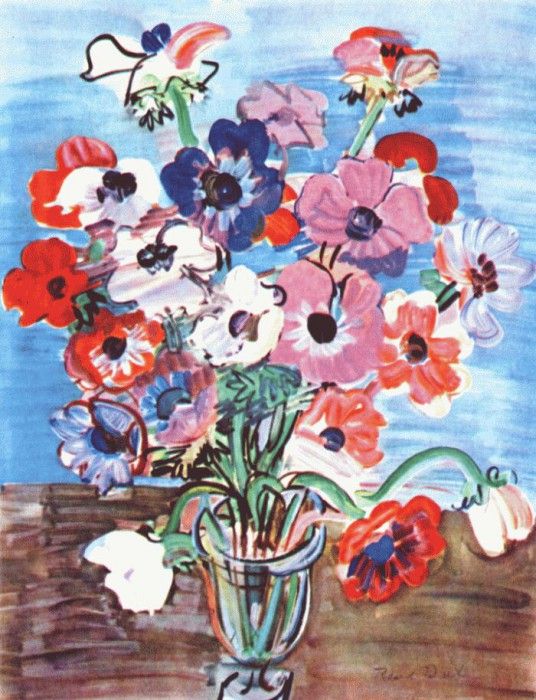 dufy anemones 1937. , 