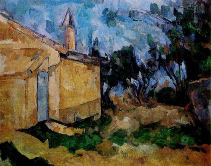 CeZANNE LE CABANON DE JOURDAN,1906, COLL.RICCARDO JUCKER,MIL. , 