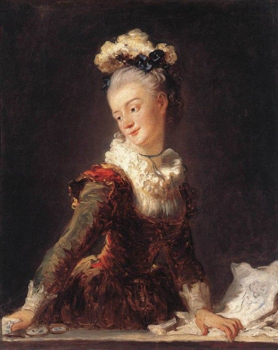 Fragonard Marie Madeleine Guimard Dancer. 