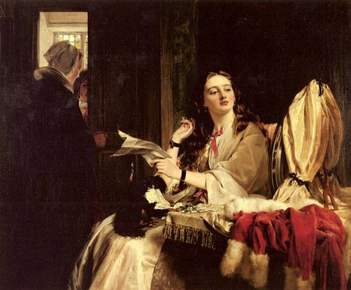 Horsley John Callcott St Valentines Day. ,  Callcott