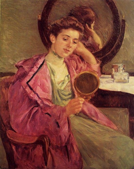 Cassatt Mary Woman at Her Toilette.  