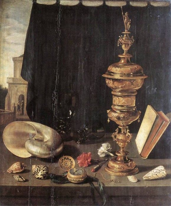 Still life with Great Golden Goblet WGA. , 