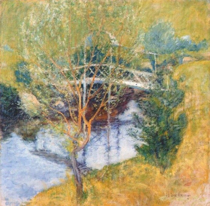 twachtman the white bridge late-1890s. Twachtmann,  