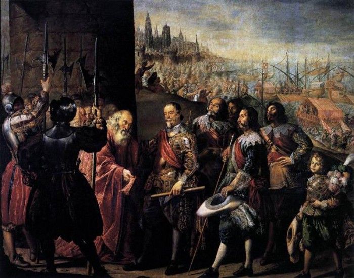 PEREDA Antonio de The Relief Of Genoa. ,  