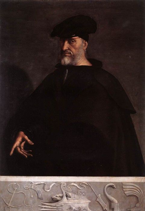 Piombo Sebastiano del Portrait of Andrea Doria. ,  