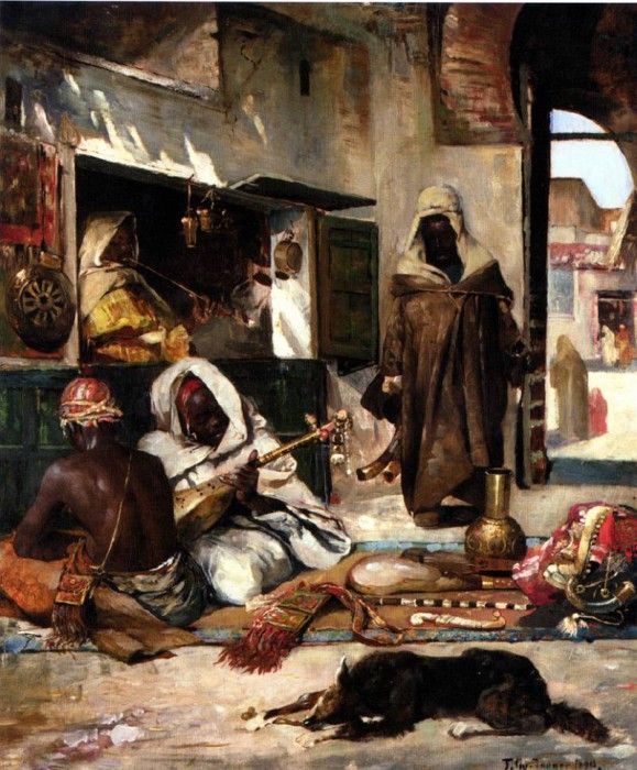 Gyula Tornai An Arms Merchant in Tangiers 1890. Tornai, 