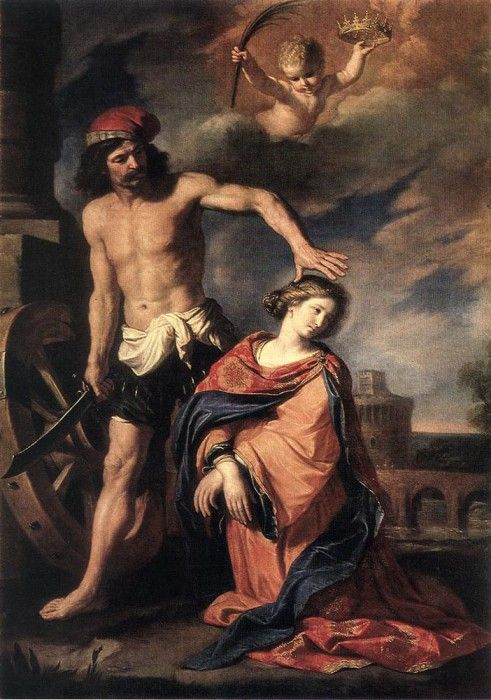 GUERCINO Martyrdom of St Catherine. ,   