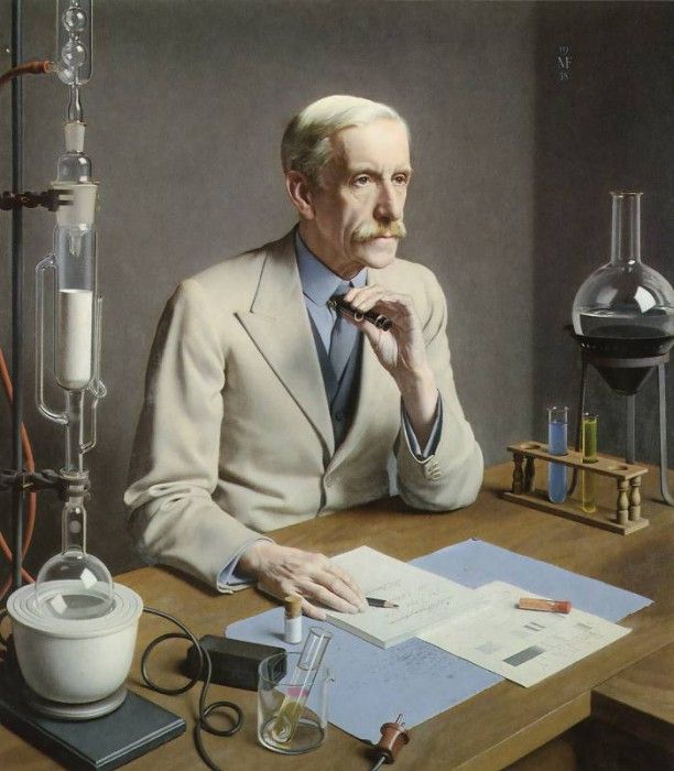 Sir Frederick Gowland Hopkins 1938 44x39in.   