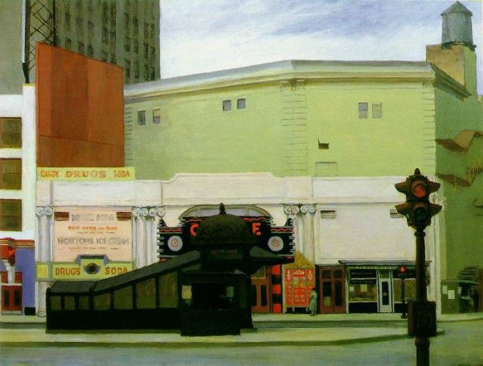 Hopper Circle Theatre 1936, Private collection. , 