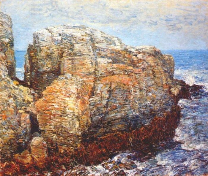 hassam sylphs rock, appledore 1907. , 