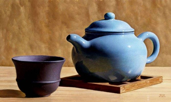 teapot. ,  J