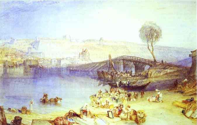William Turner - View of Saint-Germain-ea-Laye and Its Chateau. 