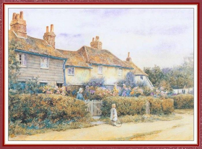 TyndaleThomasNicholson MotherAndChildOutside-We (f056). ,  