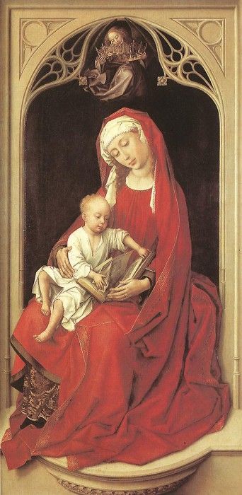 Weyden Virgin and Child (Duran Madonna). ,   