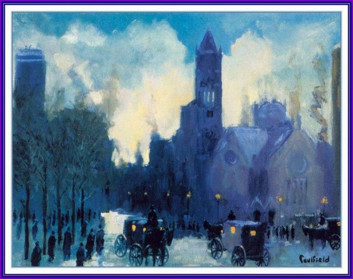 CaulfieldRobertO CopleySquare Winter-We. �������, ������ O