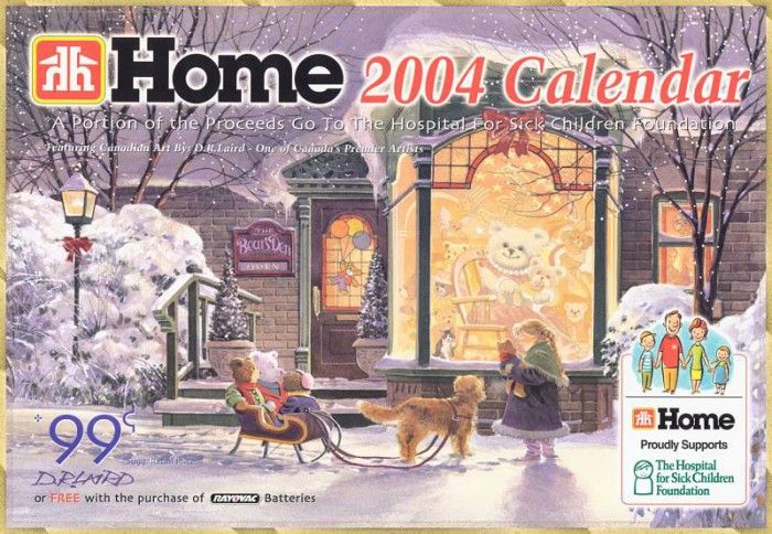 Home 2004 Calendar Cover WeaISC. Laird,  R