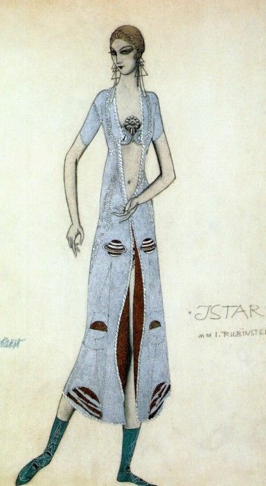 bakst istar ida-rubinstein-as-istar 1924. , 