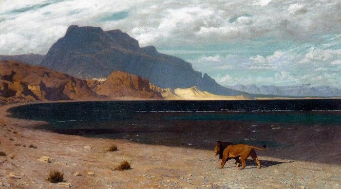 Gerome Jean Leon Quaerens Quem Devoret. , -