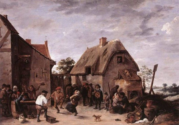 TENIERS David the Younger Flemish Kermess 1640. ,  