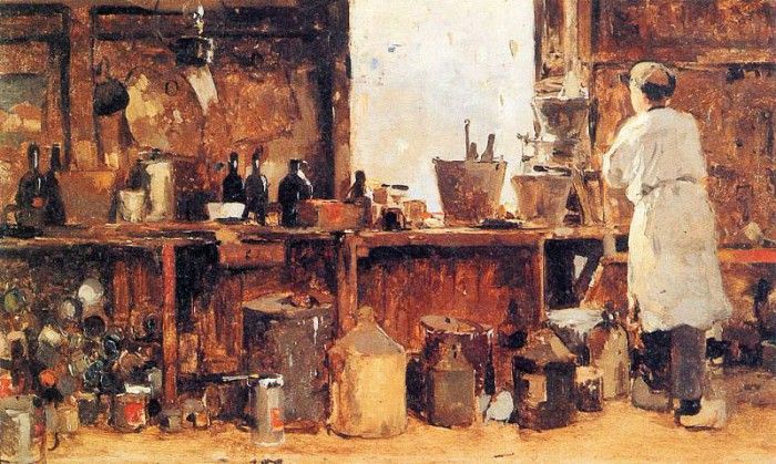 Vreedenburgh Cornelis Painters Workshop Sun. Vreedenburgh, 