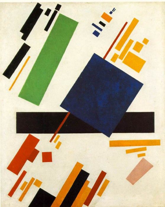 Malevitj Suprema painting 1916, Stedelijk Museum, Amsterdam. , 