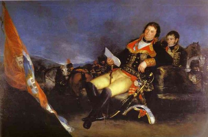 Francisco de Goya - Manuel Godoy, Duke of Alcudia, Prince of the Peace.   ,  