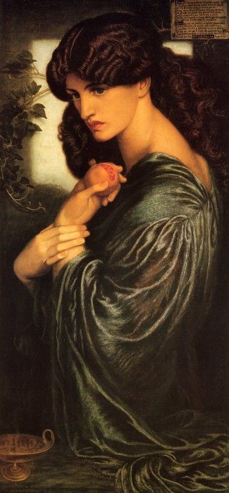 Rossetti, Dante Gabriel - Proserpine (end. ,  