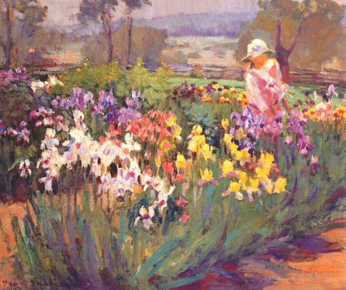 shulz,ada iris garden 1928. , 