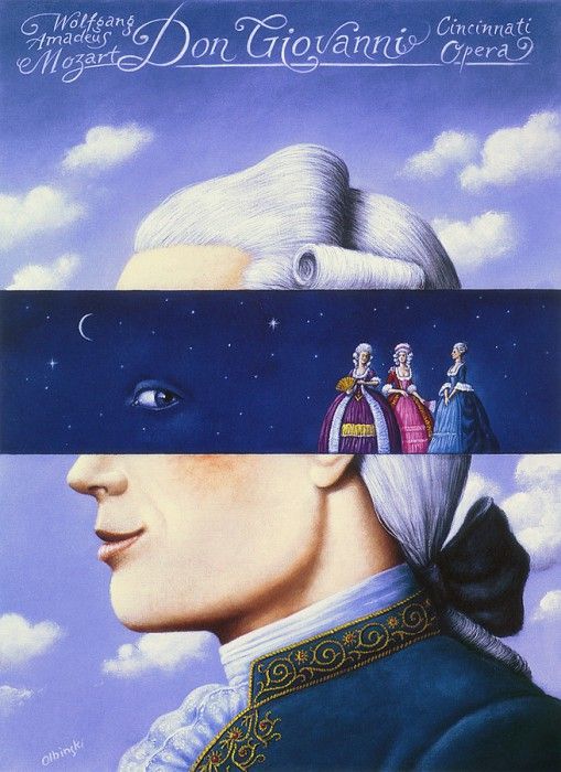 am-Rafal Olbinski Don Giovanni. Olbinski, 