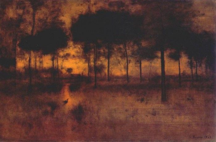 inness the home of the heron 1893. ������, ������