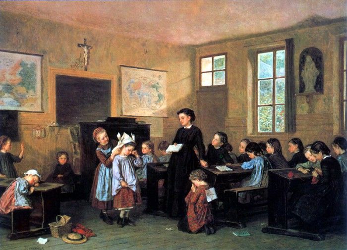 ger-TheophileEmmanuel-TheNaughtySchoolChildren. , 
