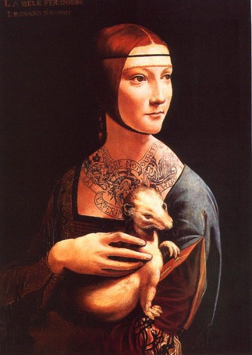 lrs Gilje Kathleen Lady with Ermine(with a twist). Gilje, ������