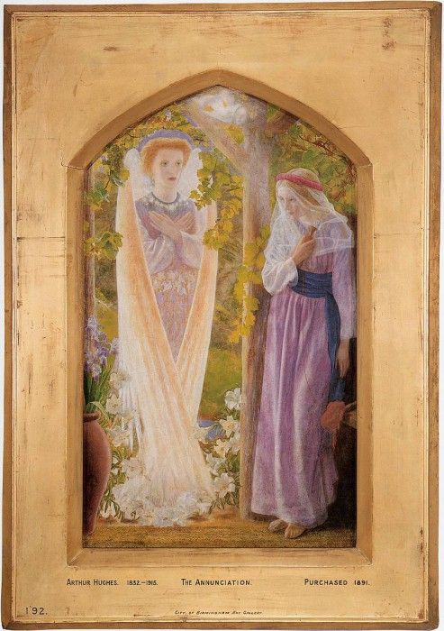 Hughes Arthur The Annunciation.   Foord