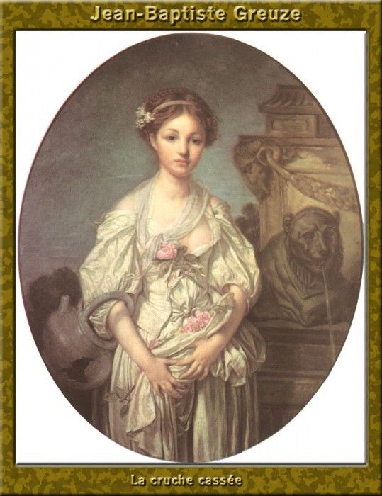 PO Vp S1 32 Jean-Baptiste Greuze-La cruche cassee.  -