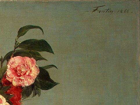 Fantin Latour Still Life 1866 detail5. -, ---