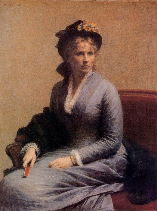 Fantin Latour Charlotte Dubourg. -, ---