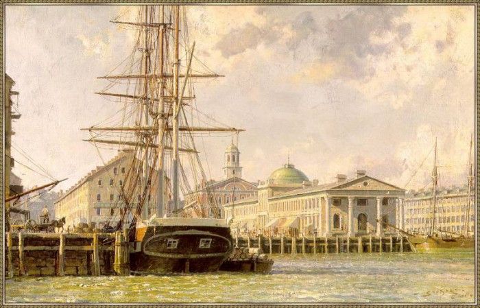 StobartJohn-FaneuilHallMarket-BostonIn1825-sj. Stobart, ����
